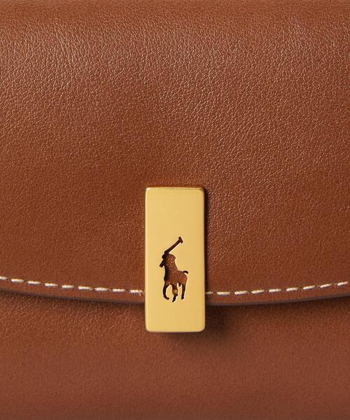 Polo ID レザー コンパクト ウォレット（財布）｜POLO RALPH LAUREN