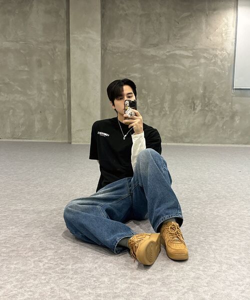 DWSE（ディーダブリューエスイー）の「ストラクチャーバルーンデニムパンツ（ブルー）（デニムパンツ・メンズ・その他・X-LARGE/SMALL/MEDIUM/LARGE）」の7枚目の写真