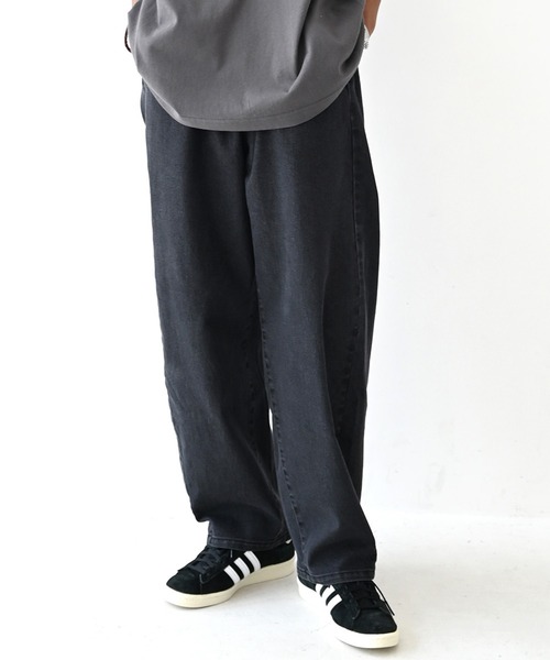 GENERATOR（ジェネレーター）の「GENERATOR/ジェネレーター カーブデニムパンツ（デニムパンツ・レディース・ブルー/ブラック・F）」の2枚目の写真