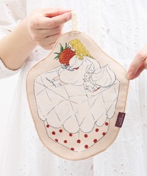 nicott（ニコット）の「NC:くらはしれい KRプリントループタオル（ハンカチ/ハンドタオル）」