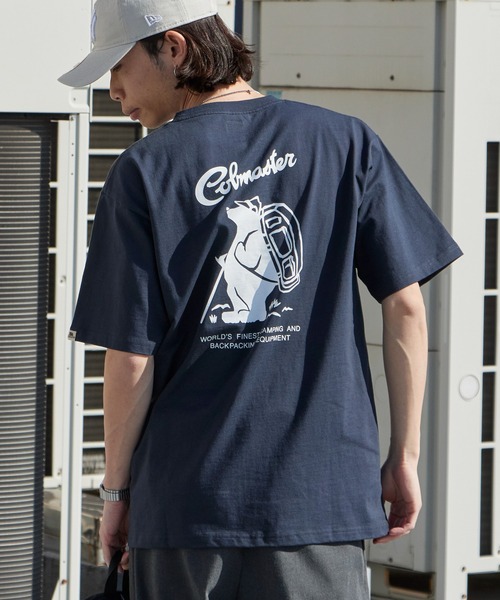COBMASTER（コブマスター）の「COBMASTER/コブマスター COB BACK LOGO TEE 7251 バックプリント クルーネックTシャツ 2026年春夏（Tシャツ/カットソー・メンズ・ホワイト/チャコール・S/M/L/XL）」の2枚目の写真