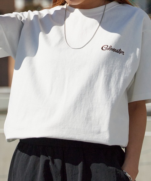 COBMASTER（コブマスター）の「COBMASTER/コブマスター COB BACK LOGO TEE 7251 バックプリント クルーネックTシャツ 2026年春夏（Tシャツ/カットソー・メンズ・ホワイト/チャコール・S/M/L/XL）」の7枚目の写真