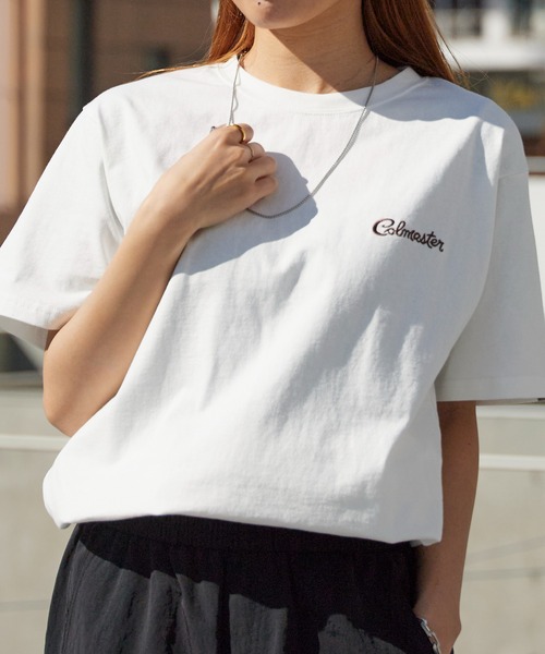 COBMASTER（コブマスター）の「COBMASTER/コブマスター COB BACK LOGO TEE 7251 バックプリント クルーネックTシャツ 2026年春夏（Tシャツ/カットソー・メンズ・ホワイト/チャコール・S/M/L/XL）」の8枚目の写真