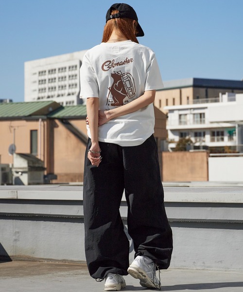 COBMASTER（コブマスター）の「COBMASTER/コブマスター COB BACK LOGO TEE 7251 バックプリント クルーネックTシャツ 2026年春夏（Tシャツ/カットソー・メンズ・ホワイト/チャコール・S/M/L/XL）」の17枚目の写真
