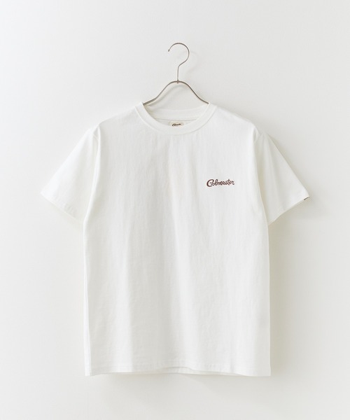 COBMASTER（コブマスター）の「COBMASTER/コブマスター COB BACK LOGO TEE 7251 バックプリント クルーネックTシャツ 2026年春夏（Tシャツ/カットソー・メンズ・ホワイト/チャコール・S/M/L/XL）」の5枚目の写真