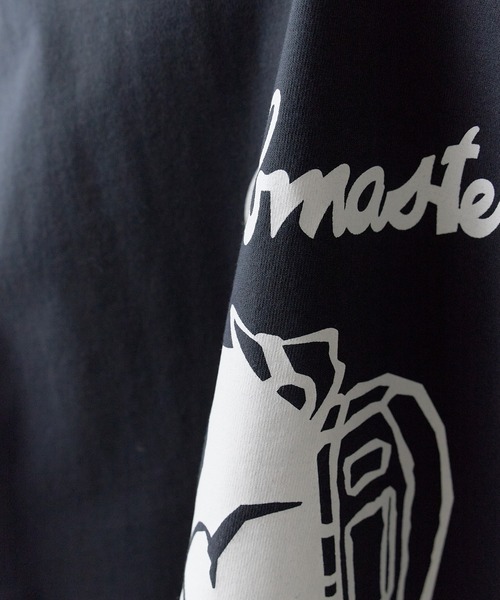 COBMASTER（コブマスター）の「COBMASTER/コブマスター COB BACK LOGO TEE 7251 バックプリント クルーネックTシャツ 2026年春夏（Tシャツ/カットソー・メンズ・ホワイト/チャコール・S/M/L/XL）」の22枚目の写真