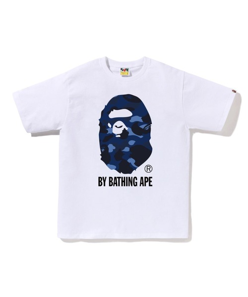 A BATHING APE(アベイシングエイプ)の「COLOR CAMO BY BATHING APE TEE(Tシャツ/カットソー・メンズ・ブラック×レッド/ホワイト×レッド/ブラック×ブルー/ブラック×パープル/ホワイト×ネイビー/ホワイト×パープル・MEDIUM/XX-LARGE/X-LARGE/SMALL/LARGE/XXX-LARGE)」の3枚目の写真