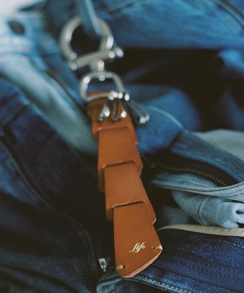 LIDNM（リドム）の「Llife LEATHER KEY CHAIN（キーケース/キーアクセサリー・メンズ・ブラウン系その他/レッド系その他/ブラック系その他・FREE）」の18枚目の写真