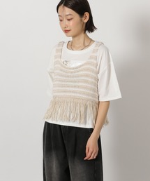 LAKOLE | 5ゲージフリンジベスト / 651447(ベスト)