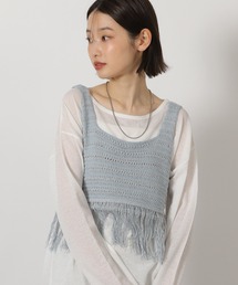 LAKOLE | 5ゲージフリンジベスト / 651447(ベスト)