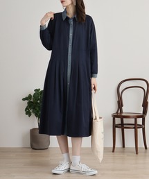 A.N.L（エーエヌエル　レーベル）の「長袖ワンピース（ワンピース）」