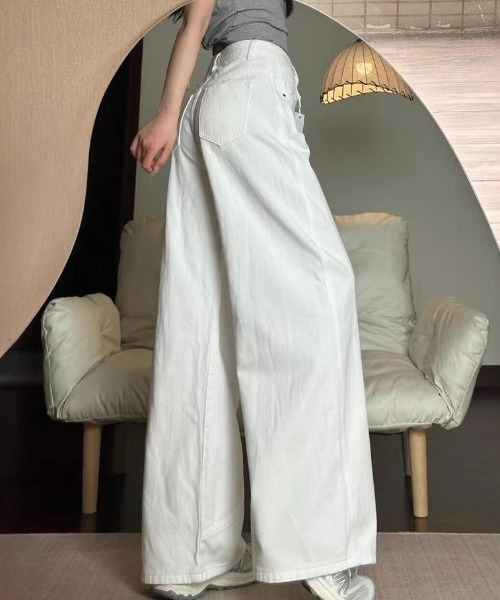 REBALANCE（リバランス）の「レディースデニム（デニムパンツ・レディース・A・X-LARGE/LARGE/MEDIUM）」の2枚目の写真