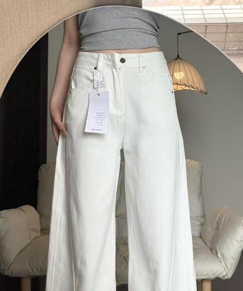 REBALANCE（リバランス）の「レディースデニム（デニムパンツ・レディース・A・X-LARGE/LARGE/MEDIUM）」の4枚目の写真