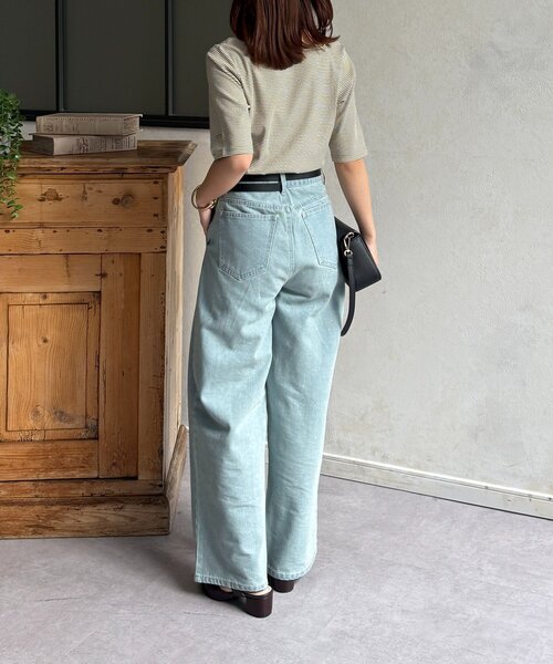 Thevon（ゼボン）の「チャーム付きホルターネック5分袖プルオーバー（Tシャツ/カットソー・レディース・ブラウン/ピンク/ブラック/カーキ・FREE）」の7枚目の写真