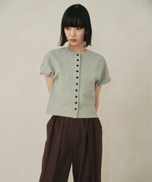 EMMEL REFINES | ＜EMMEL REFINES＞EMジャガード パフスリーブ プルオーバー ＆ カーディガン(ニット/セーター)