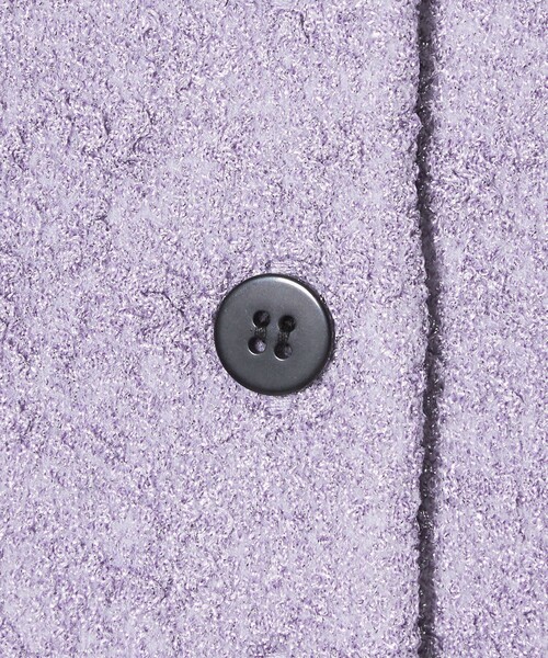 EMMEL REFINES（エメルリファインズ）の「＜EMMEL REFINES＞EMジャガード パフスリーブ プルオーバー ＆ カーディガン（ニット/セーター・レディース・ライム/ダークブラウン/ライラック・FREE）」の18枚目の写真