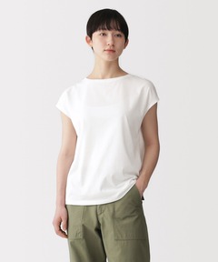 婦人 天竺編みフレンチスリーブTシャツ（Tシャツ/カットソー）｜無印
