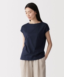 婦人 天竺編みフレンチスリーブＴシャツ