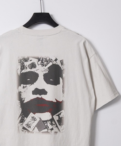 JOHN'S CLOSET（ジョンズクローゼット）の「【15】〔JOKER/ジョーカー〕アソートパターンプリント ユーズドライク半袖Tシャツ（Tシャツ/カットソー・メンズ・ブラック系1/ブラック系2/ホワイト系2/ホワイト系1・X-LARGE/LARGE/MEDIUM）」の3枚目の写真