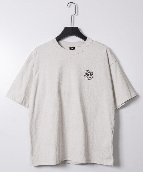 JOHN'S CLOSET（ジョンズクローゼット）の「【15】〔JOKER/ジョーカー〕アソートパターンプリント ユーズドライク半袖Tシャツ（Tシャツ/カットソー・メンズ・ブラック系1/ブラック系2/ホワイト系2/ホワイト系1・X-LARGE/LARGE/MEDIUM）」の13枚目の写真