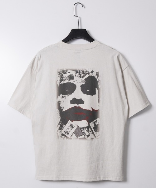 JOHN'S CLOSET（ジョンズクローゼット）の「【15】〔JOKER/ジョーカー〕アソートパターンプリント ユーズドライク半袖Tシャツ（Tシャツ/カットソー・メンズ・ブラック系1/ブラック系2/ホワイト系2/ホワイト系1・X-LARGE/LARGE/MEDIUM）」の14枚目の写真