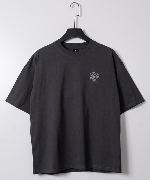 JOHN'S CLOSET（ジョンズクローゼット）の「【15】〔JOKER/ジョーカー〕アソートパターンプリント ユーズドライク半袖Tシャツ（Tシャツ/カットソー・メンズ・ブラック系1/ブラック系2/ホワイト系2/ホワイト系1・X-LARGE/LARGE/MEDIUM）」の17枚目の写真