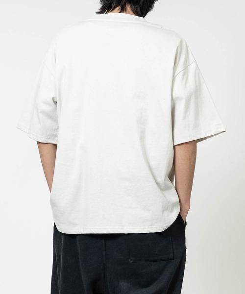 JOHN'S CLOSET（ジョンズクローゼット）の「【15】〔JOKER/ジョーカー〕アソートパターンプリント ユーズドライク半袖Tシャツ（Tシャツ/カットソー・メンズ・ブラック系1/ブラック系2/ホワイト系2/ホワイト系1・X-LARGE/LARGE/MEDIUM）」の7枚目の写真