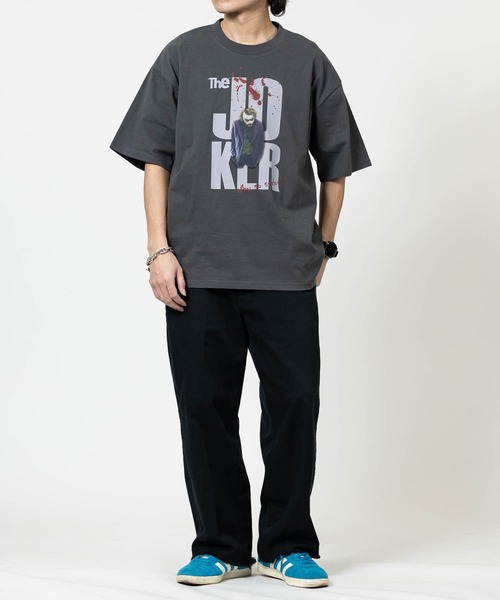 JOHN'S CLOSET（ジョンズクローゼット）の「【15】〔JOKER/ジョーカー〕アソートパターンプリント ユーズドライク半袖Tシャツ（Tシャツ/カットソー・メンズ・ブラック系1/ブラック系2/ホワイト系2/ホワイト系1・X-LARGE/LARGE/MEDIUM）」の20枚目の写真