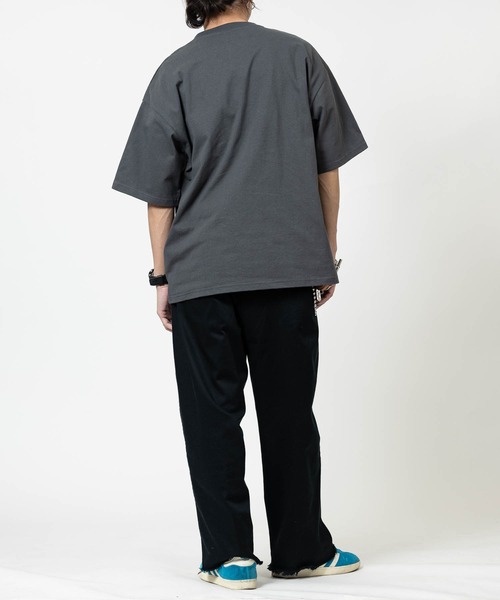 JOHN'S CLOSET（ジョンズクローゼット）の「【15】〔JOKER/ジョーカー〕アソートパターンプリント ユーズドライク半袖Tシャツ（Tシャツ/カットソー・メンズ・ブラック系1/ブラック系2/ホワイト系2/ホワイト系1・X-LARGE/LARGE/MEDIUM）」の22枚目の写真