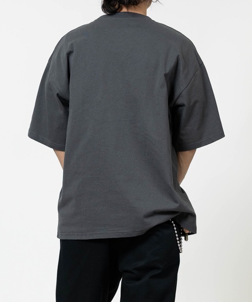 JOHN'S CLOSET（ジョンズクローゼット）の「【15】〔JOKER/ジョーカー〕アソートパターンプリント ユーズドライク半袖Tシャツ（Tシャツ/カットソー・メンズ・ブラック系1/ブラック系2/ホワイト系2/ホワイト系1・X-LARGE/LARGE/MEDIUM）」の19枚目の写真