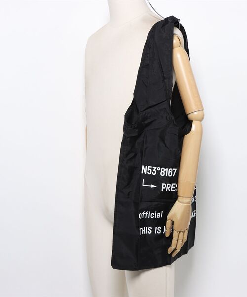 POST GENERAL（ポストジェネラル）の「【 POST GENERAL / ポストジェネラル 】 JUST THE BAG / ジャスト ザ バッグ（エコバッグ/サブバッグ・メンズ・アイボリー/ブラック/グレイッシュベージュ/オリーブ/サンドベージュ/ブルー・FREE）」の8枚目の写真