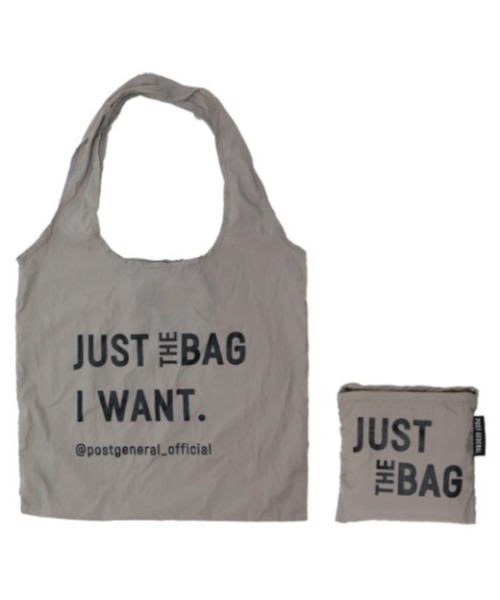 POST GENERAL（ポストジェネラル）の「【 POST GENERAL / ポストジェネラル 】 JUST THE BAG / ジャスト ザ バッグ（エコバッグ/サブバッグ・メンズ・アイボリー/ブラック/グレイッシュベージュ/オリーブ/サンドベージュ/ブルー・FREE）」の4枚目の写真