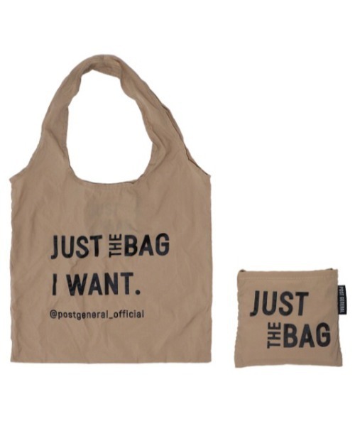 POST GENERAL（ポストジェネラル）の「【 POST GENERAL / ポストジェネラル 】 JUST THE BAG / ジャスト ザ バッグ（エコバッグ/サブバッグ・メンズ・アイボリー/ブラック/グレイッシュベージュ/オリーブ/サンドベージュ/ブルー・FREE）」の3枚目の写真