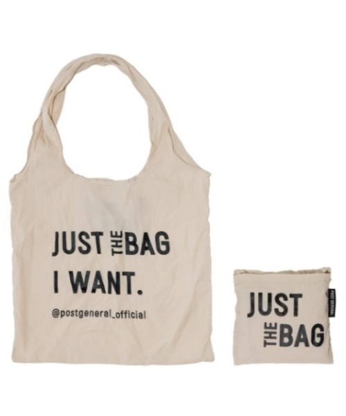POST GENERAL（ポストジェネラル）の「【 POST GENERAL / ポストジェネラル 】 JUST THE BAG / ジャスト ザ バッグ（エコバッグ/サブバッグ・メンズ・アイボリー/ブラック/グレイッシュベージュ/オリーブ/サンドベージュ/ブルー・FREE）」の9枚目の写真
