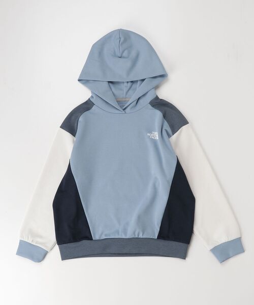 THE NORTH FACE（ザノースフェイス）の「ザ ノース フェイス THE NORTH FACE Motion Smoogy Wide Hoodie モーションスムージーワイドフーディー（その他アウター・キッズ・オフホワイト/グレー・130cm/140cm/150cm）」の5枚目の写真