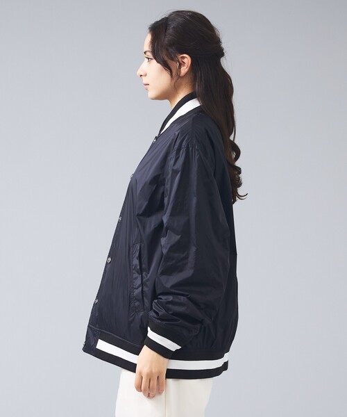 TAION（タイオン）の「【TAION / タイオン】 NON DOWN BASIC REVERSIBLE MA-1／ノンダウン ベーシック リバーシブル MA-1 ジャケット／ユニセックス 【WEB限定】（ブルゾン・メンズ・カーキ/ダークネイビー/ブラック・L/M）」の6枚目の写真