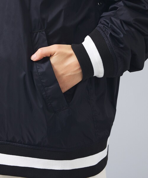 TAION（タイオン）の「【TAION / タイオン】 NON DOWN BASIC REVERSIBLE MA-1／ノンダウン ベーシック リバーシブル MA-1 ジャケット／ユニセックス 【WEB限定】（ブルゾン・メンズ・カーキ/ダークネイビー/ブラック・L/M）」の10枚目の写真