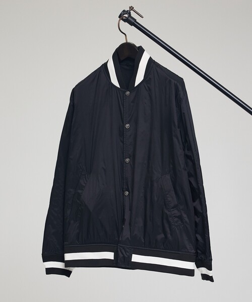TAION（タイオン）の「【TAION / タイオン】 NON DOWN BASIC REVERSIBLE MA-1／ノンダウン ベーシック リバーシブル MA-1 ジャケット／ユニセックス 【WEB限定】（ブルゾン・メンズ・カーキ/ダークネイビー/ブラック・L/M）」の16枚目の写真