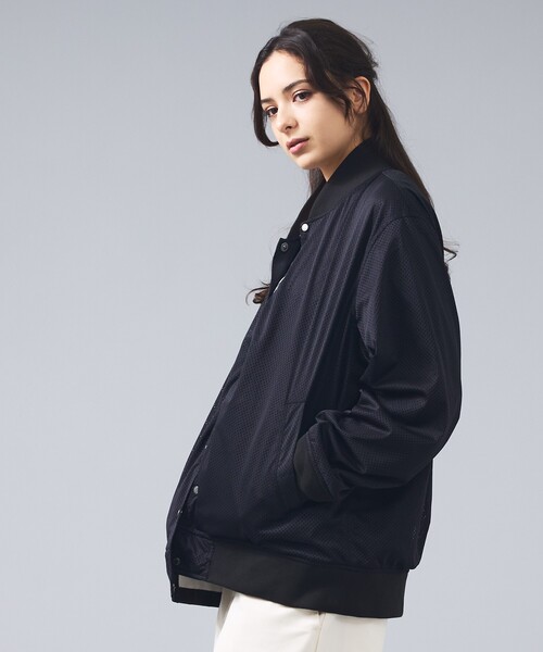 TAION（タイオン）の「【TAION / タイオン】 NON DOWN BASIC REVERSIBLE MA-1／ノンダウン ベーシック リバーシブル MA-1 ジャケット／ユニセックス 【WEB限定】（ブルゾン・メンズ・カーキ/ダークネイビー/ブラック・L/M）」の18枚目の写真