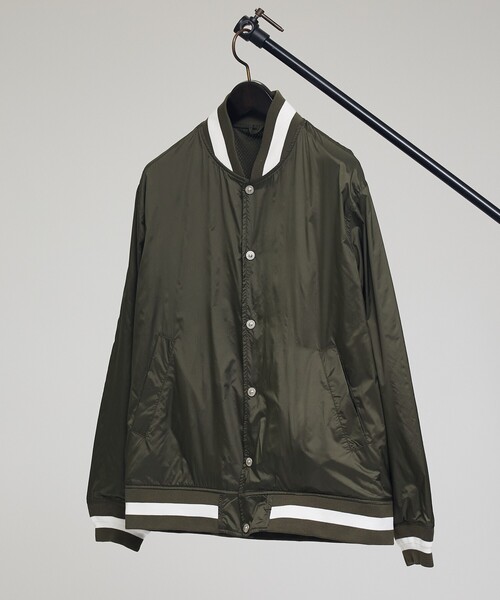 TAION（タイオン）の「【TAION / タイオン】 NON DOWN BASIC REVERSIBLE MA-1／ノンダウン ベーシック リバーシブル MA-1 ジャケット／ユニセックス 【WEB限定】（ブルゾン・メンズ・カーキ/ダークネイビー/ブラック・L/M）」の21枚目の写真