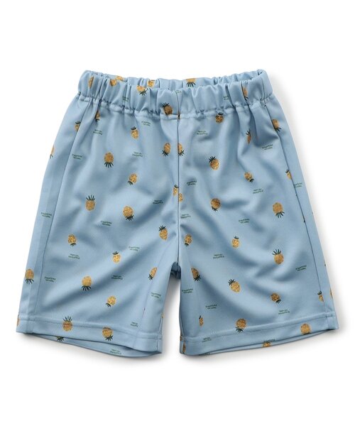 Ampersand（アンパサンド）の「【水陸両用/速乾】サラッと履ける総柄メッシュハーフパンツ（その他パンツ・キッズ・ラベンダー/ブラック/アイボリー/サックスブルー・80/90/100/110/120/130/140）」の3枚目の写真