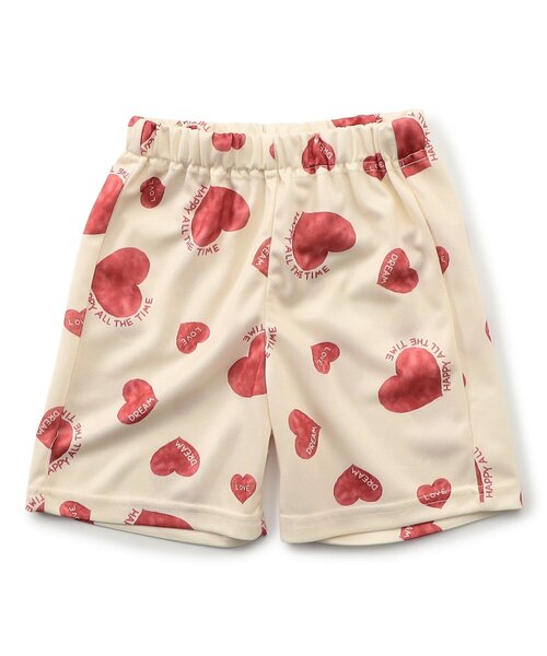 Ampersand（アンパサンド）の「【水陸両用/速乾】サラッと履ける総柄メッシュハーフパンツ（その他パンツ・キッズ・ラベンダー/ブラック/アイボリー/サックスブルー・80/90/100/110/120/130/140）」の2枚目の写真