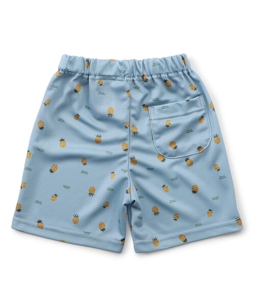 Ampersand（アンパサンド）の「【水陸両用/速乾】サラッと履ける総柄メッシュハーフパンツ（その他パンツ・キッズ・ラベンダー/ブラック/アイボリー/サックスブルー・80/90/100/110/120/130/140）」の10枚目の写真