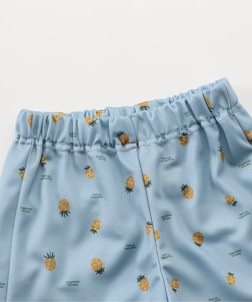 Ampersand（アンパサンド）の「【水陸両用/速乾】サラッと履ける総柄メッシュハーフパンツ（その他パンツ・キッズ・ラベンダー/ブラック/アイボリー/サックスブルー・80/90/100/110/120/130/140）」の11枚目の写真