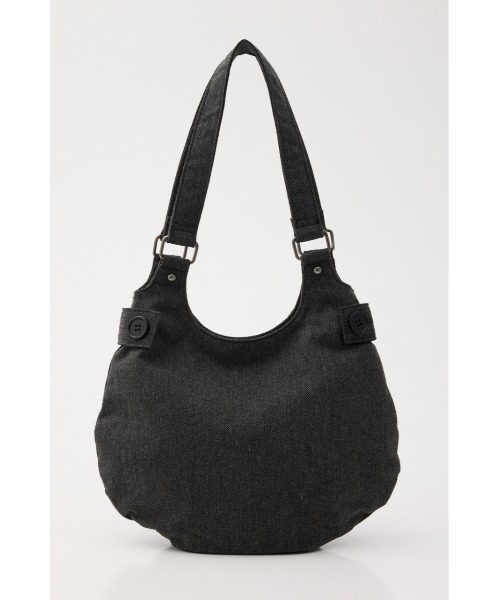 LAGUA GEM（ラグアジェム）の「DOUBLE BUTTON バッグ（ショルダーバッグ・レディース・グレー/ブラック・FREE）」の14枚目の写真