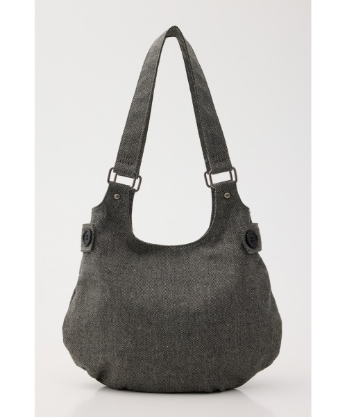 LAGUA GEM（ラグアジェム）の「DOUBLE BUTTON バッグ（ショルダーバッグ・レディース・グレー/ブラック・FREE）」の17枚目の写真