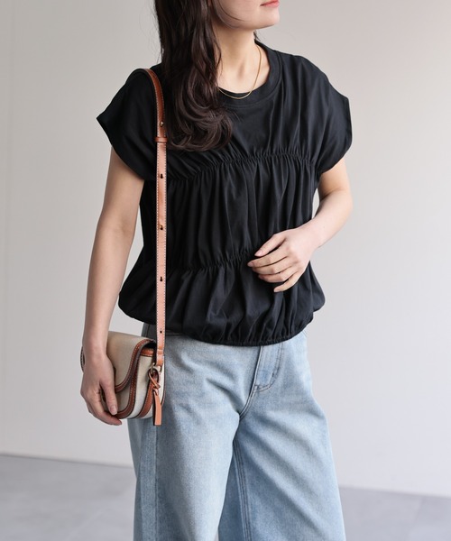 model：156cm 着用サイズ：FREE