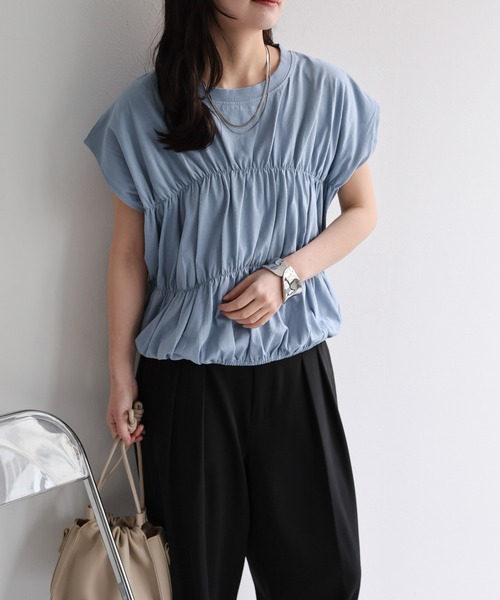 model：156cm 着用サイズ：FREE