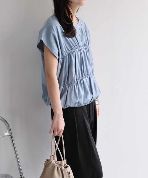 model：156cm 着用サイズ：FREE