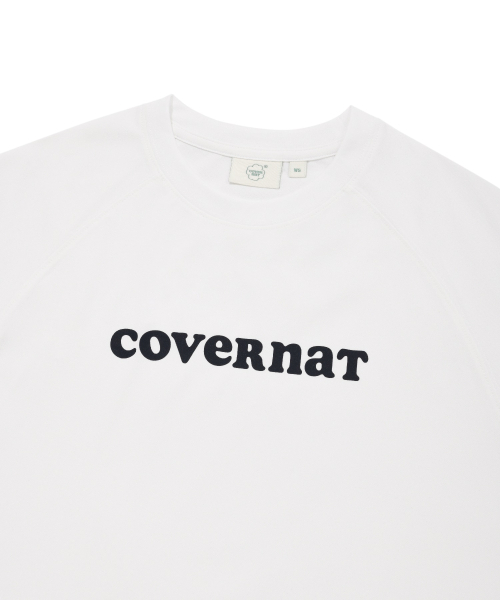 COVERNAT WOMAN(カバーナットウーマン)の「ウィメンズクーパー ロゴアイス クロップTシャツ ホワイト(Tシャツ/カットソー・レディース・その他・WS/WM)」の4枚目の写真